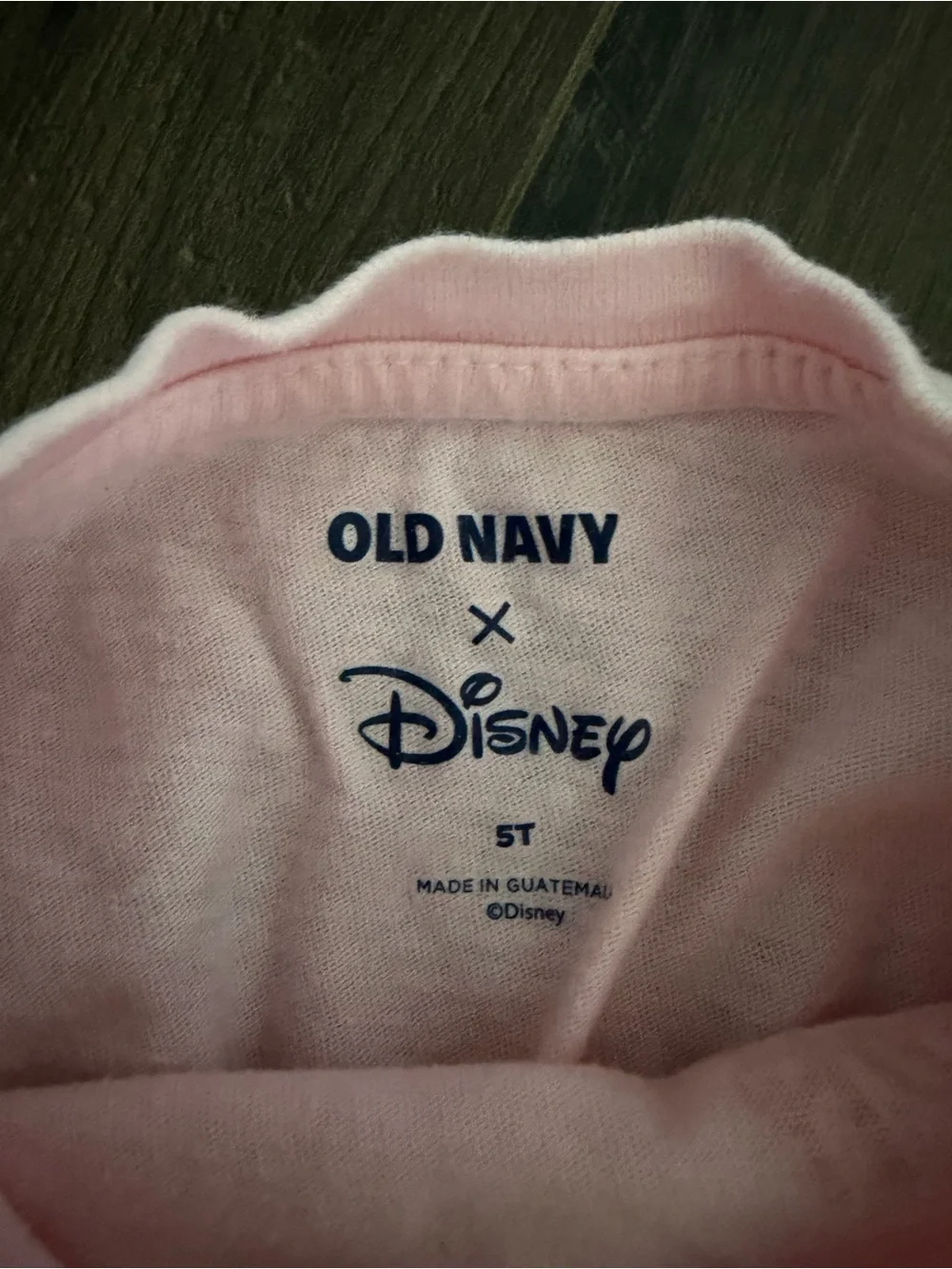 Old Navy Pink Holiday Minnie Mouse Tee